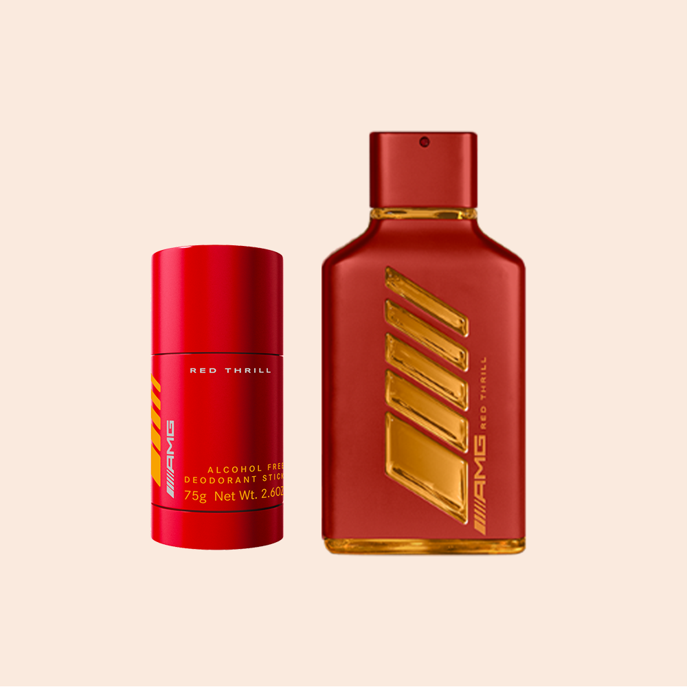 Mercedes Benz RED THRILL GIFTSET 