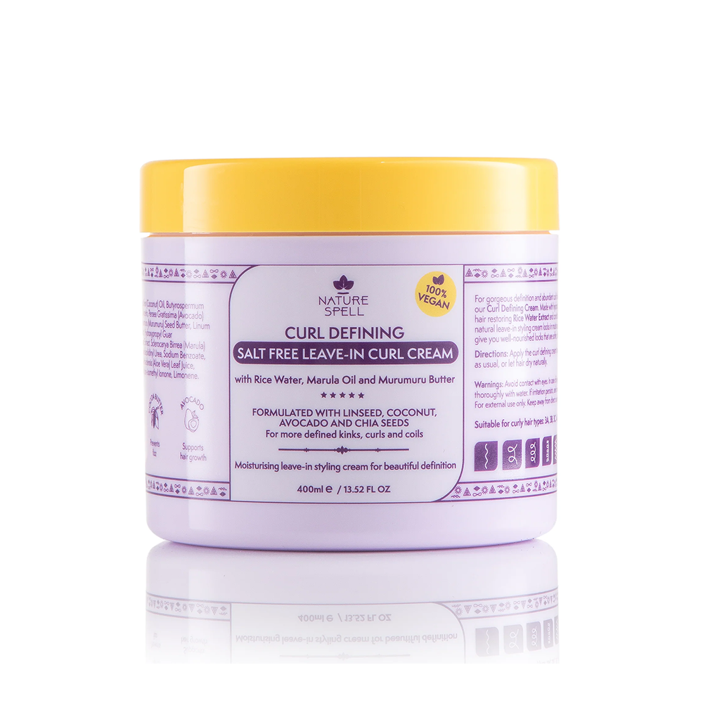 Curl Defining Salt Free Leave in Curl Cream