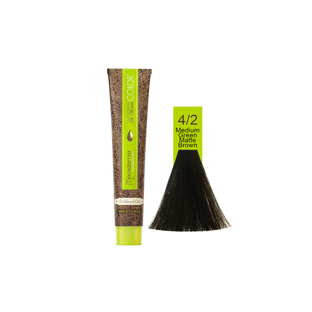 MEDIUM GREEN MATTE BROWN 4/2