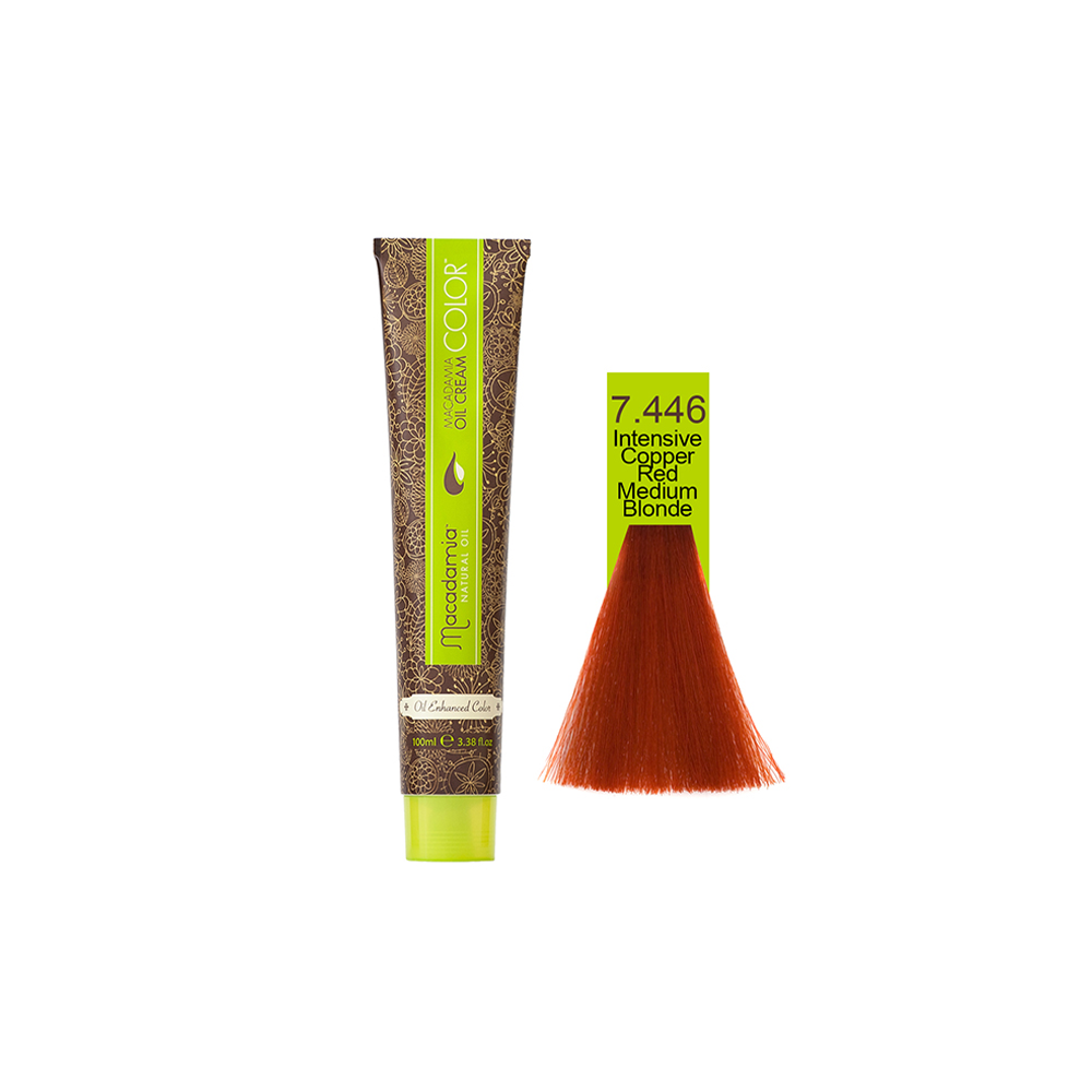 INTENSIVE COPPER RED MEDIUM BLONDE 7.446
