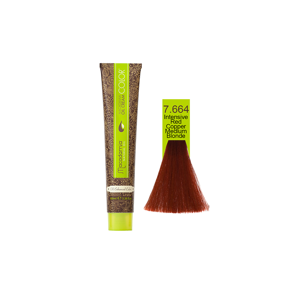 INTENSIVE COPPER RED MEDIUM BLONDE 7.664