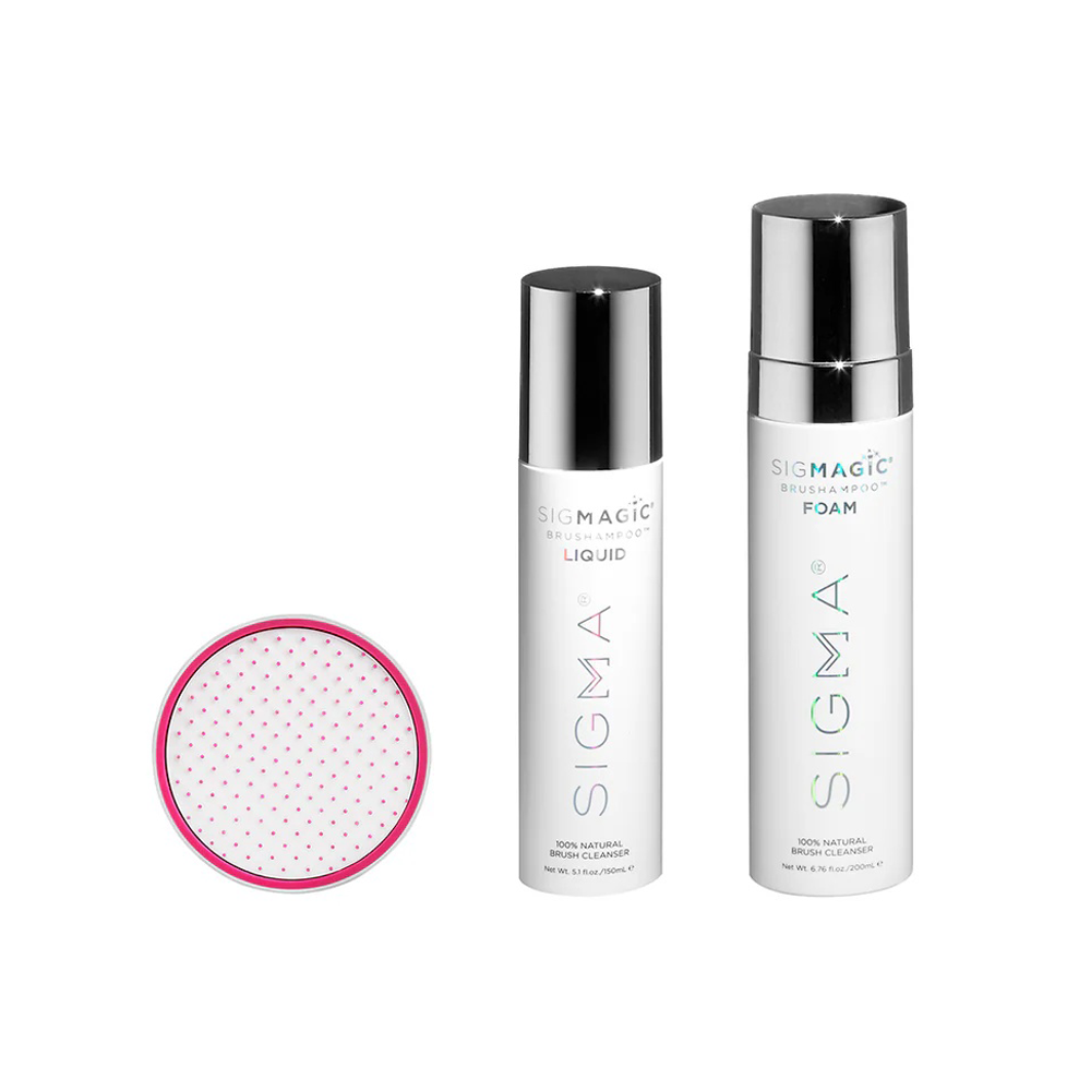 SIGMA BRUSH CLEANSER TRIO