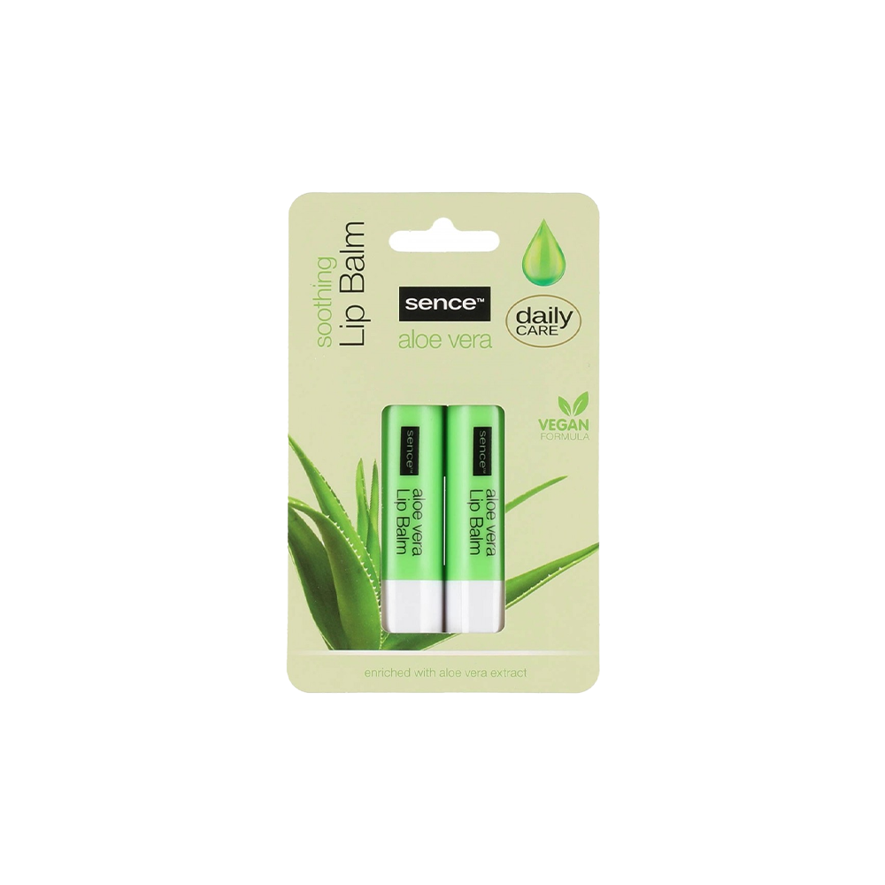 Lip Balm Twin Pack 3Gr Aloe Vera