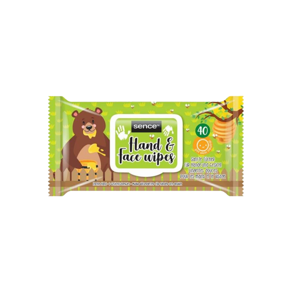 Sence Baby Wipes 40Pcs Refreshing Hand & Face