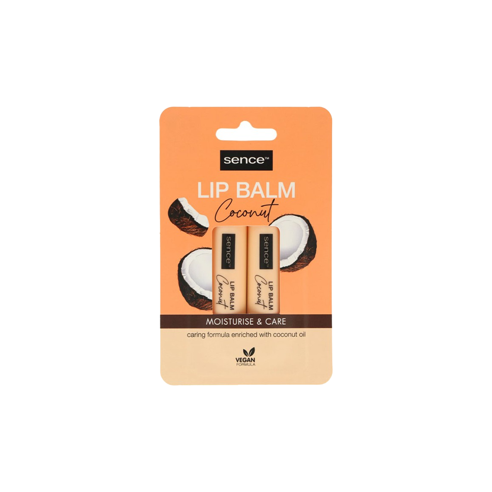 Sence Lip Balm Twin Pack 3Gr Coconut