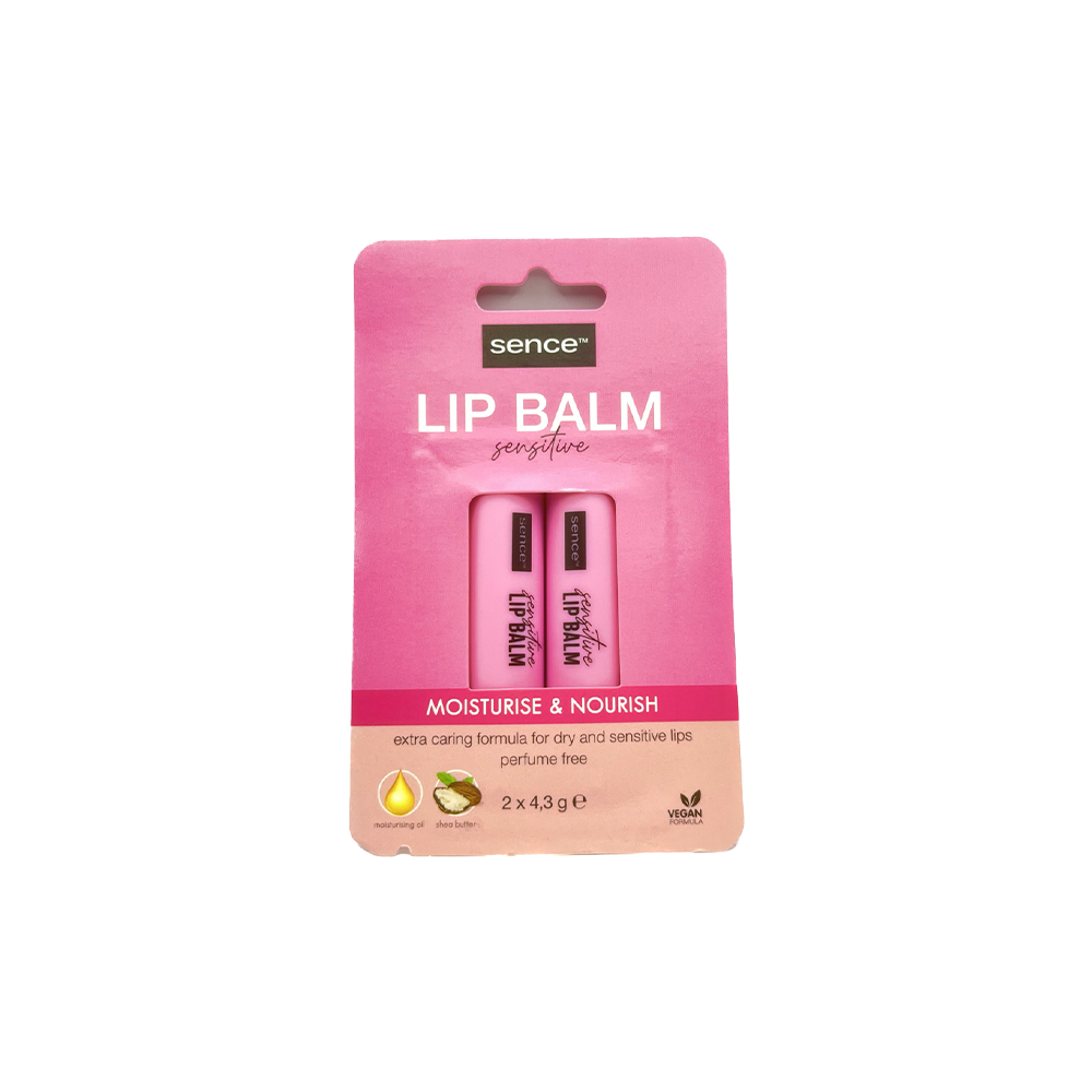 Sence Lip Balm 2X4.3Gr Twin Pack Sensitive