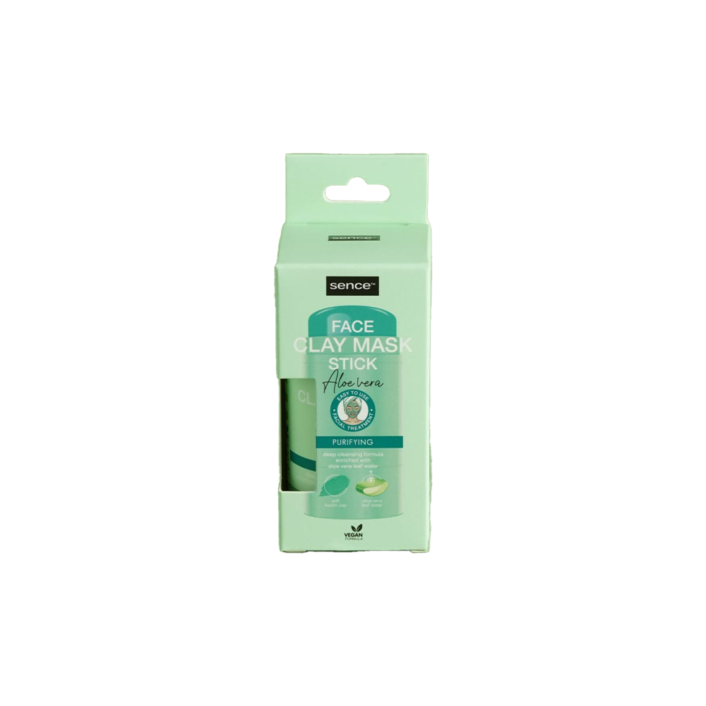 Sence Facial Mask 40Gr Clay Stick Aloe Vera