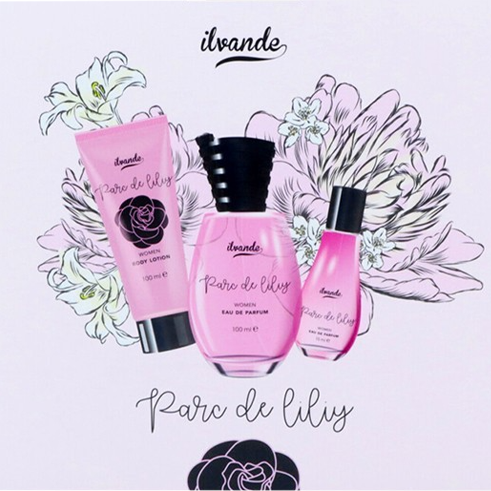 Ilvande Giftset 3Pcs For Women Parc De Liliy