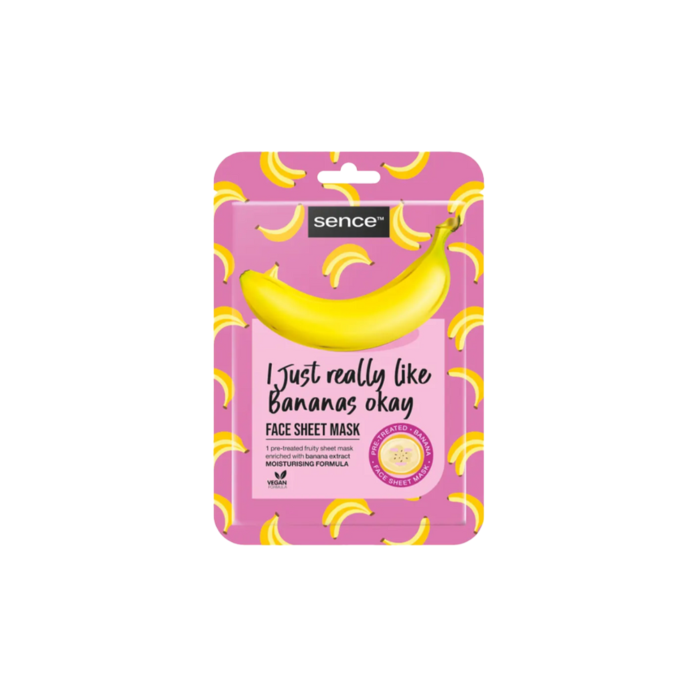 Printed Facial Sheet Mask 20Ml I'M Bananas Over You