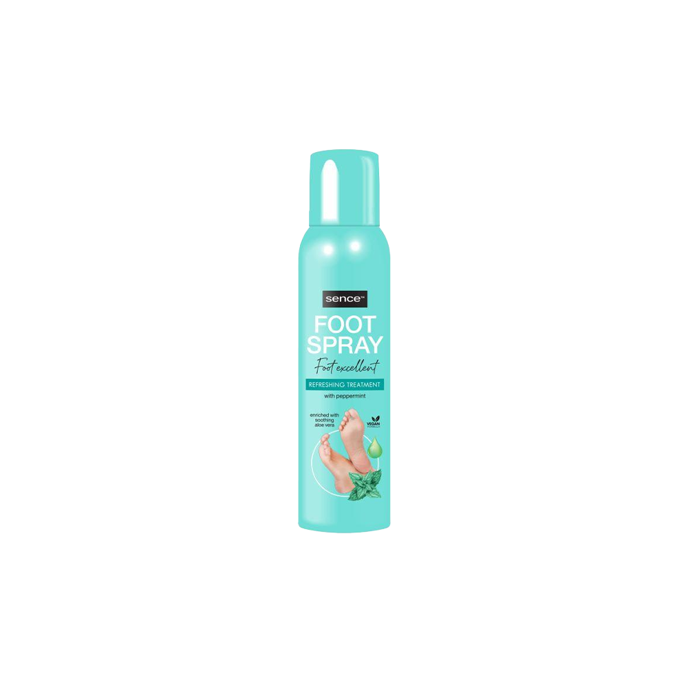 Sence Foot Spray 150Ml + Deo Peppermint Oil Foot Excellent