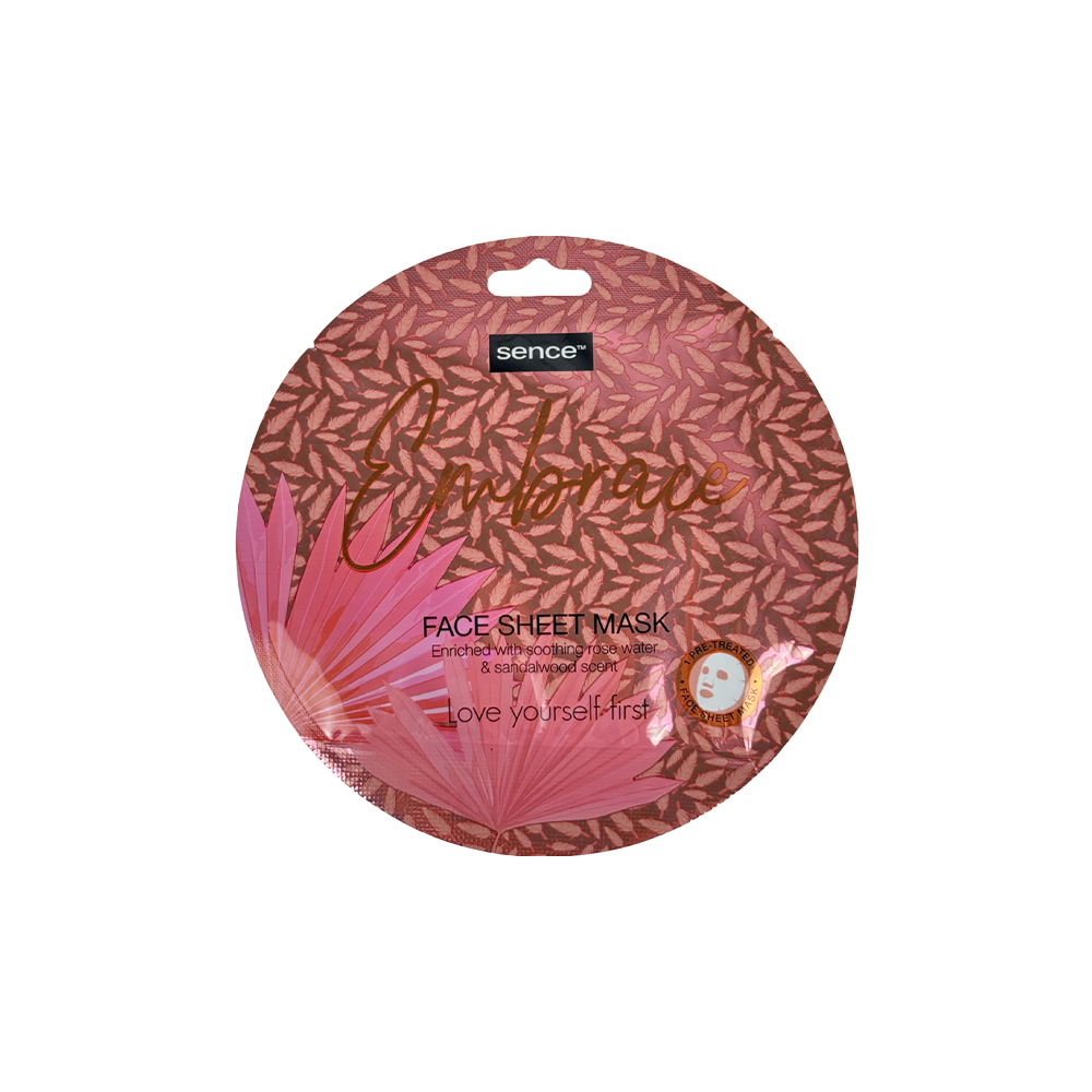 Sence Wellness Facial Sheet Mask 23Ml Embrace