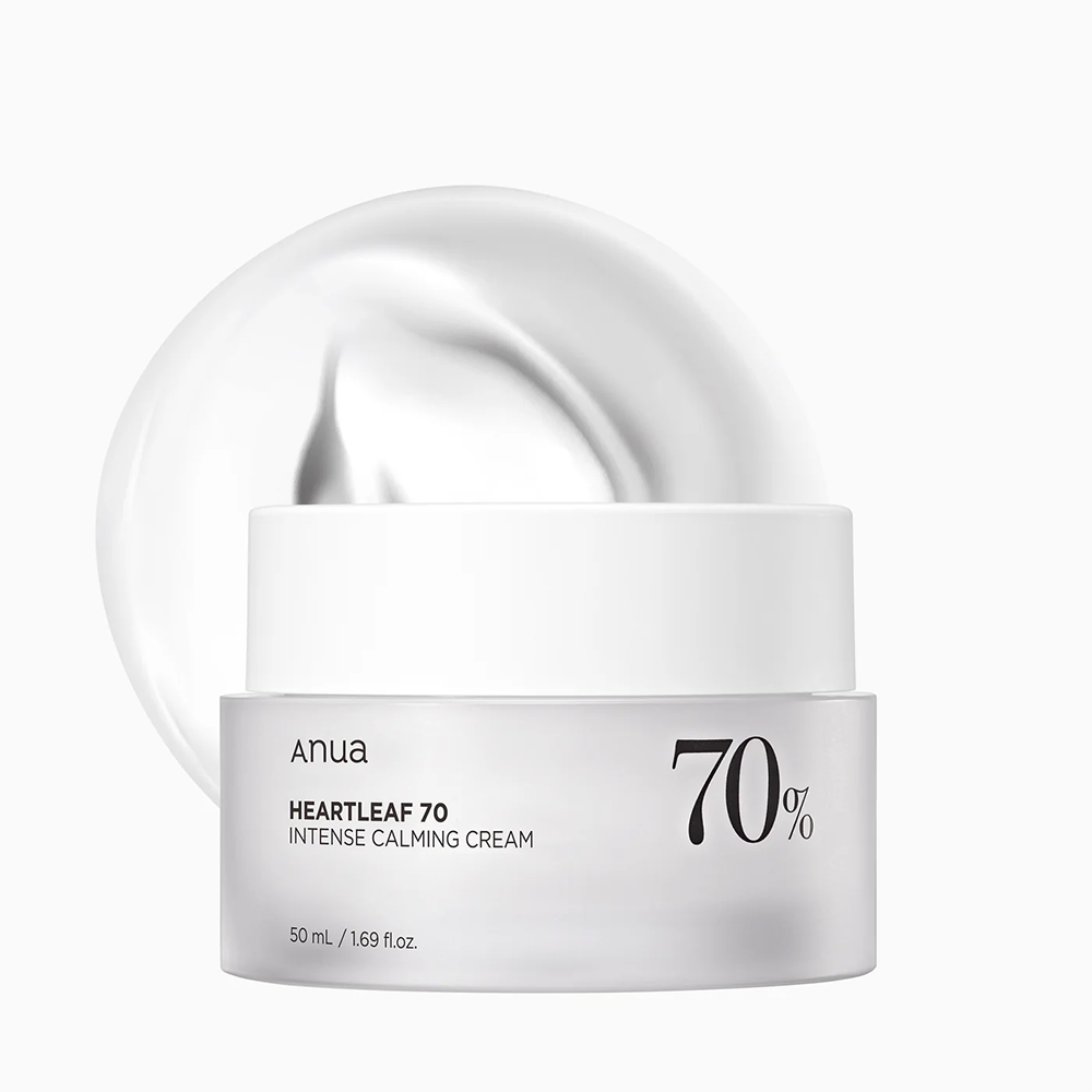 ANUA HEARTLEAF  70%  INTENSE  CALMING CREAM 50ml