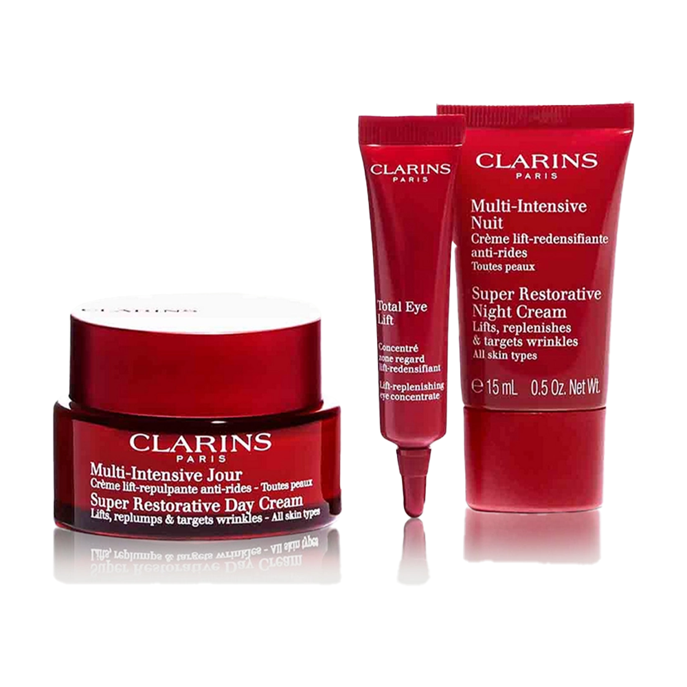  G.S SPR RSTRTV DAY 50ML+NGHT 15ML+TOTAL EYE LIFT 7ML+DS 9 SMPL