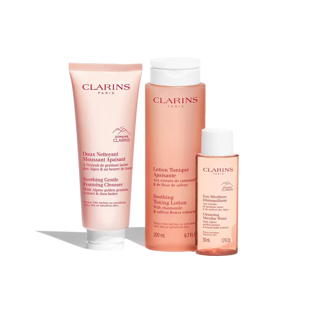 G.S SOOTHING GNTL FMNG CLNSNG D/S 125ML+TONG LOTN D/S 200ML+CLNSNG MICELLAR WATER 50ML