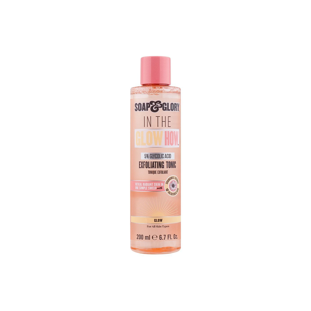 Soap & Glory's In The Glow How 5% Glycolic Acid Exfoliating Tonic