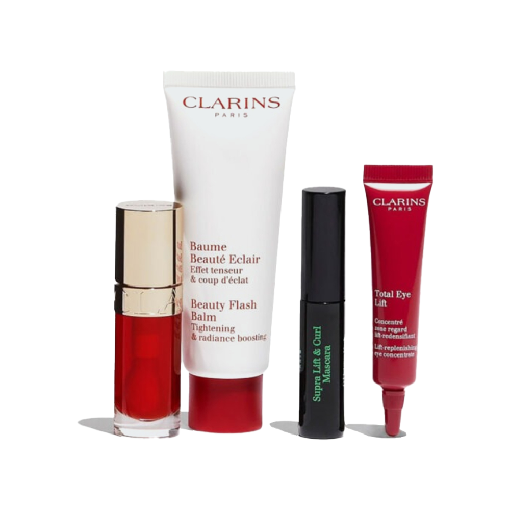 G.S BEAUTY FLASH BALM 50ML+LIP OIL 08+SUPERLIFT MSC MINI+TOTAL EYE LIFT 20ML